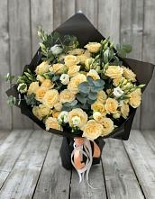 Букет цветов из:  Розы и Лизиантусы #REPLACE_PRED# Троицком Хабаровский край