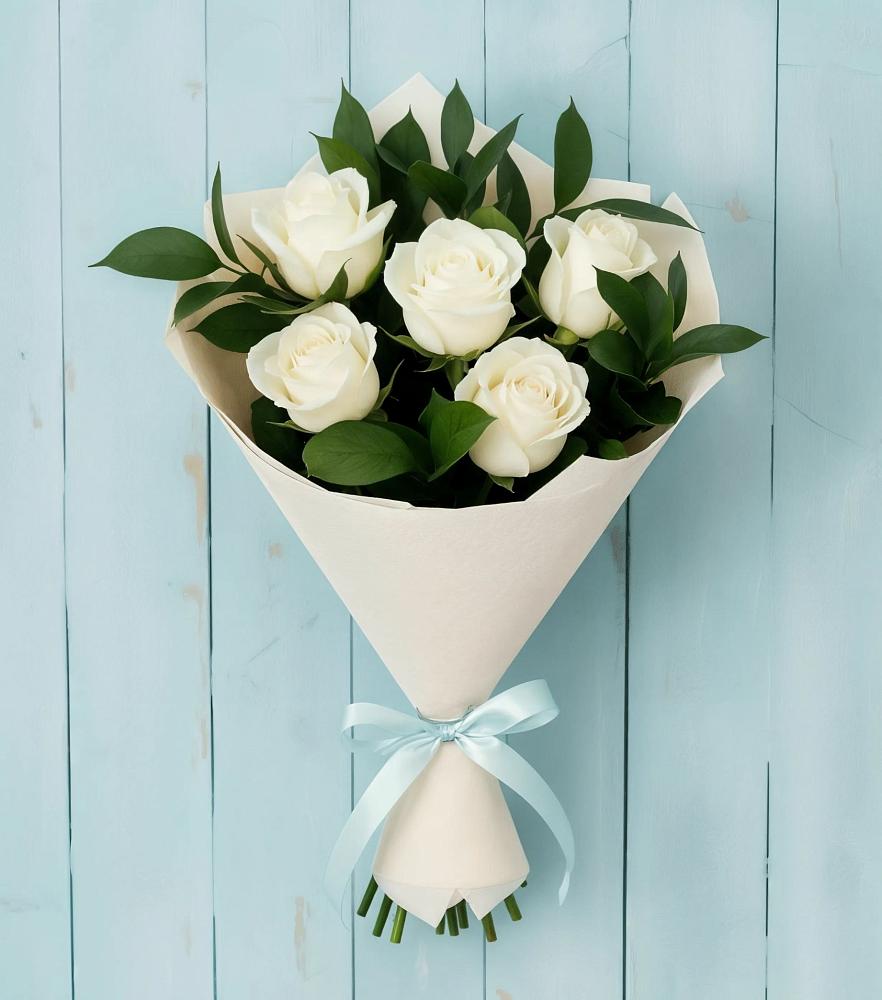 Букет цветов из: Розы в Троицком Хабаровский край