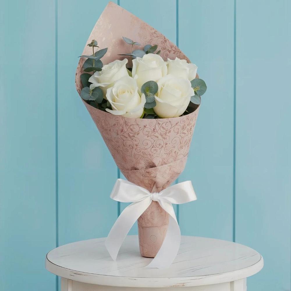 Букет цветов из: Розы в Троицком Хабаровский край