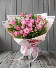 Букет Розовый кустик в Троицком Хабаровский край