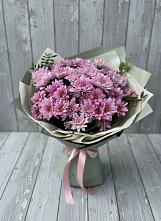 Букет цветов из:  Хризантемы в Троицком Хабаровский край