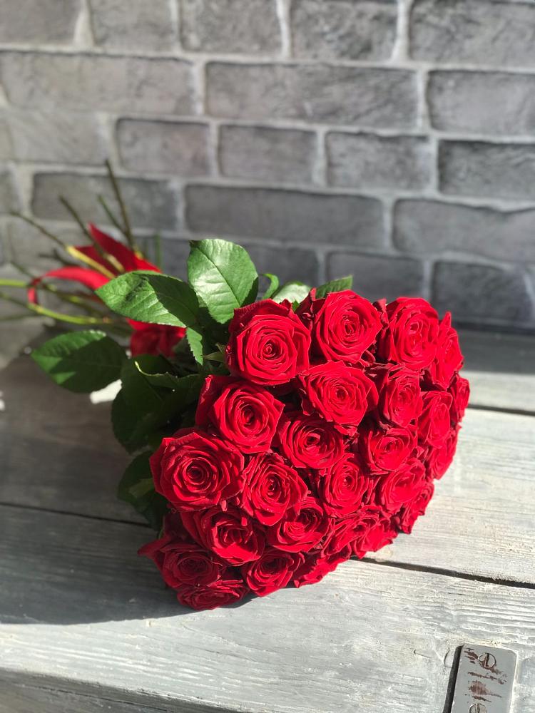 Букет Красные розы Фридом в Троицком Хабаровский край