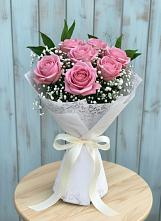 Букет цветов из:  Розы #REPLACE_PRED# Троицком Хабаровский край
