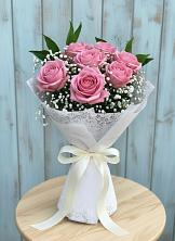 Букет цветов из:  Розы в Троицком Хабаровский край