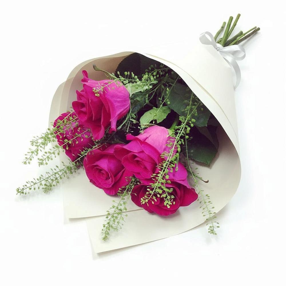 Букет цветов из: Розы в Троицком Хабаровский край