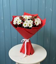Букет цветов из:  Хризантемы в Троицком Хабаровский край