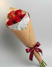 Букет цветов из:  Розы в Троицком Хабаровский край