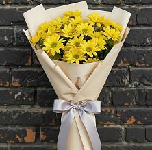 Букет цветов из:  Хризантемы в Троицком Хабаровский край