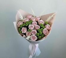 Букет цветов из:  Розы и Хризантемы #REPLACE_PRED# Троицком Хабаровский край