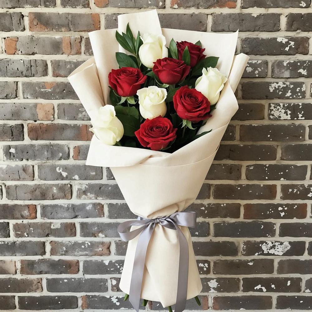 Букет цветов из: Розы в Троицком Хабаровский край