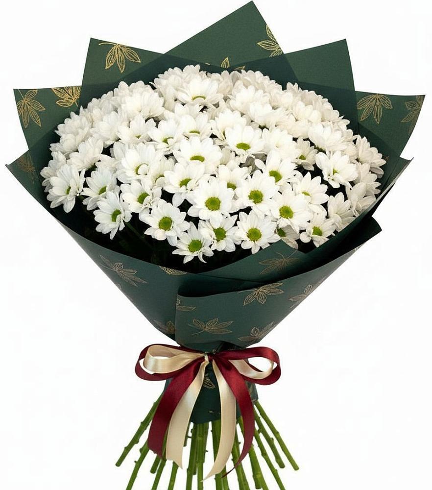 Букет цветов из: Хризантемы в Троицком Хабаровский край