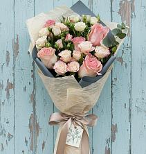 Букет цветов из:  Розы в Троицком Хабаровский край