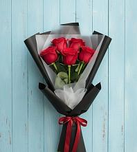 Букет цветов из:  Розы #REPLACE_PRED# Троицком Хабаровский край