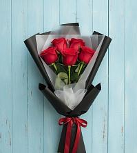 Букет цветов из:  Розы в Троицком Хабаровский край