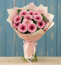 Букет цветов из:  Герберы в Троицком Хабаровский край