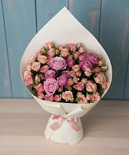 Букет цветов из:  Розы #REPLACE_PRED# Троицком Хабаровский край