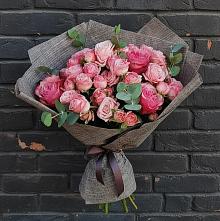 Букет цветов из:  Розы в Троицком Хабаровский край
