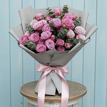 Букет цветов из:  Розы в Троицком Хабаровский край